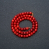 Red Jasper Beads (Imitation), diameter 6mm, length 38cm +