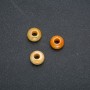 Pandora Bead with Citrine Natural Stone 14x7mm, hole diameter 5.5mm