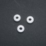 Pandora Bead natural stone Quartz 14x7mm, hole diameter 5.5mm