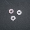 Pandora-style Bead natural stone Rose Quartz 15x4mm, hole diameter-5mm+