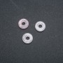 Pandora-style Bead natural stone Rose Quartz 15x4mm, hole diameter-5mm+