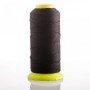 Nylon Thread Bobbin, Black, 0.9mm Diameter, for Craftwork, 300m