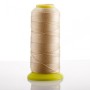 Nylon Thread Bobbin, Beige, 0.6mm Diameter, for Craftwork, 500m