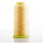 Nylon Thread Bobbin, Vivid Yellow, 0.9mm Diameter, for Craftwork, 300m