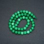 Chrysoprase Beads on Thread (glossy round) 8mm diameter, 38cm length +