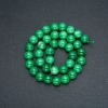 Beads on String, Chrysoprase (Imitation) Smooth Round, Diameter 10mm, Length 38cm +