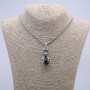 Pendant "Paw with Sphere" 40x20mm on a chain, length 70cm +/- silver-coloured metal