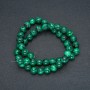 Beads on Thread Malachite (Pressed) Smooth Round, Diameter 8mm, Length 40cm+