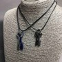 Matching Key Pendants 40x15mm+/-, Length 45-50cm