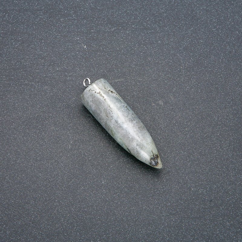 Labradorite Ball Pendulum Pendant 13x40x45mm (+-)