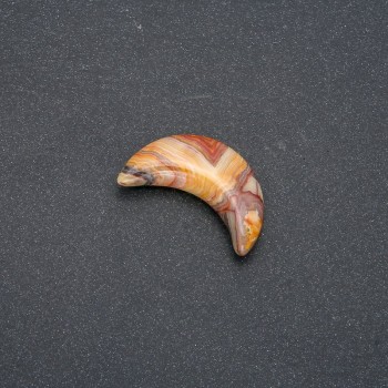 Agate Stone Crescent 12x30x8mm (+-) No Hole