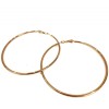 Xuping Hoop Earrings, 18K Gold Plating, Thickness 2mm +/-, Diameter 70mm +