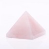 Pyramid Souvenir Natural Stone Rose Quartz, length 20mm+-, width 30mm+