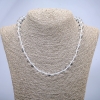 Rock Crystal Necklace, smooth round beads, diameter 10mm+/-, length 45cm+