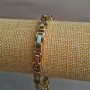 Xuping Bracelet 18K Gold Plating and Rhodium, length 20cm, thickness 6.6mm +