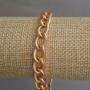 Xuping Bracelet 18K Gold Plating, length 19cm, thickness 8.5mm+