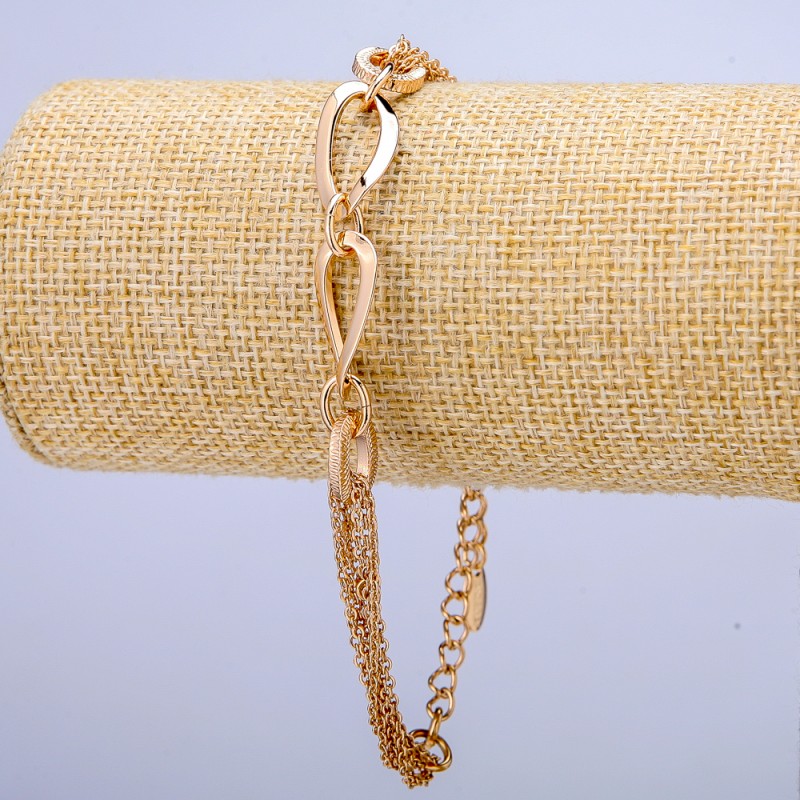 Xuping Bracelet 18K Gold-Plated, Thickness 8mm+-, Length 20-25cm+