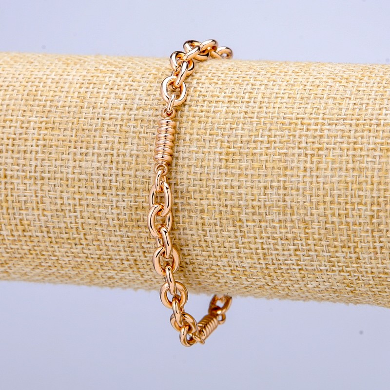 Xuping Bracelet 18K Gold Plated, thickness 5.5mm+/-, length 18cm+