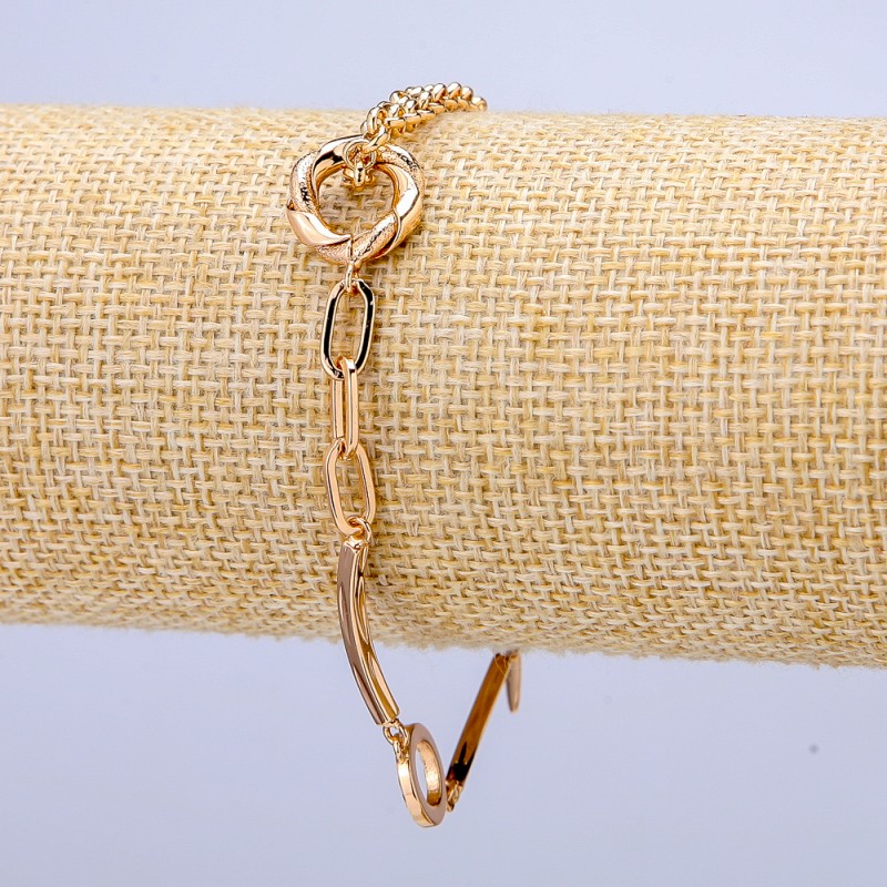 Xuping Bracelet 18K Gold Plated, thickness 4mm+/-, length 17-20cm+