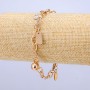 Xuping Bracelet 18K Gold Plated, thickness 6.5mm +/-, length 17-20cm +