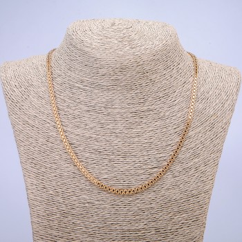 Xuping Chain 18K Gold Plated, thickness 3.5mm +/-, length 58cm +