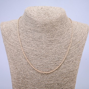Xuping Chain 18K Gold Plated, thickness 2mm +/-, length 52cm +