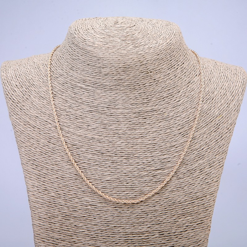 Xuping Chain 18K Gold Plated, thickness 2mm +/-, length 52cm +