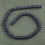 Beads on a Strand Aventurine Blue Sand Cairo Night (Synthetic) Smooth Rondelle, diameter 8x5mm +/-, length 40cm+