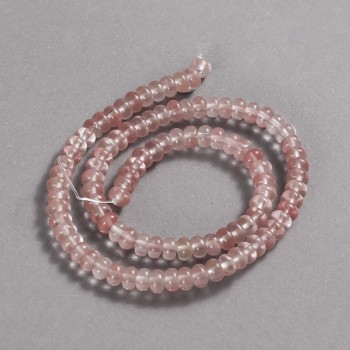 Beads on a Strand Chalcedony, diameter 6x4mm +/-, length 39cm+