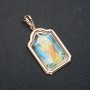 Xuping Pendant 18K Gold Plated Icon, 38x20mm diameter +