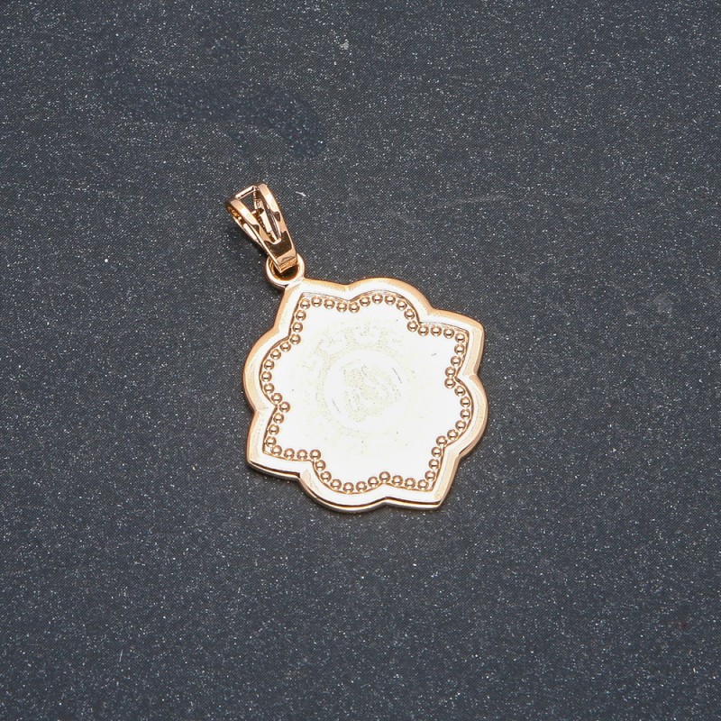 Xuping Pendant 18K Gold Plating, 34x25mm diameter +