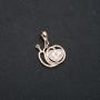 Xuping Pendant 18K Gold Plating Snail, 20x17mm diameter +