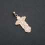 Xuping Pendant 18K Gold Plated Cross, diameter 35x18mm+