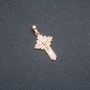 Xuping Pendant 18K Gold-Plated Cross, 35x18mm diameter +