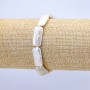 Baroque Pearl Bracelet on Elastic, diameter 9x21mm+-, length 18cm+