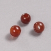 Pandora-Style Bead, Natural Carnelian, 12x10mm, hole diameter 5mm +