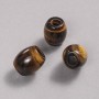Pandora Bead, Tiger's Eye Natural Stone, 16.5×15.5 mm, hole Ø 5.5 mm