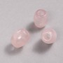 Pandora Bead Natural Stone Rose Quartz 16.5x15.5mm +/-, hole diameter 5.5mm+