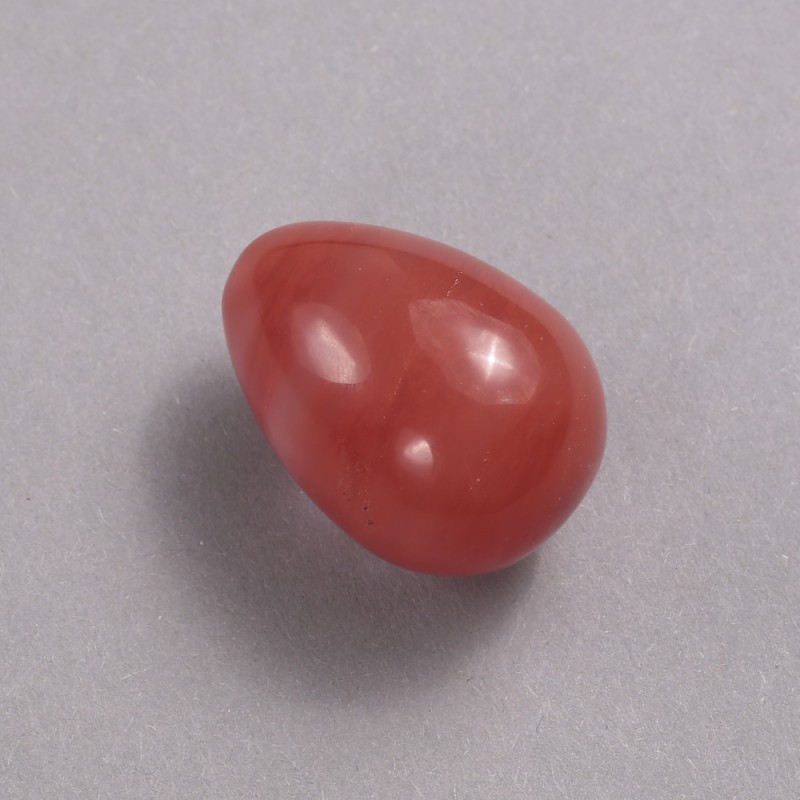 Watermelon Tourmaline Souvenir Egg, diameter 35x25mm+