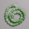 Chrysoprase Natural Stone Beads on Strand, Smooth Oval, 10x8mm diameter+/-, 39cm length+