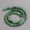 Beads on Thread Natural Stone Chrysoprase Smooth Cylinder, Diameter 10x6mm +/-, Length 41cm +