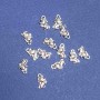 Findings "Mouse" Pendant 6x12mm pack 20g +/- 30pcs