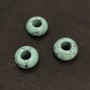 Pandora Turquoise Bead 14x7mm, hole diameter 5.5mm +