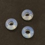 Pandora Bead Moonstone 14x7mm, Hole Diameter 5.5mm+