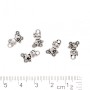 Findings "Hello Kitty on a Bicycle" Pendant 12x7mm pack 20g +/- 37pcs silver colour