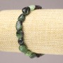 Elastic Bracelet with Natural Zoisite Tumbled Stones, diameter 10x8mm+