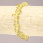 Elastic Bracelet with Dyed Quartz Chips, 6-8mm+ diameter