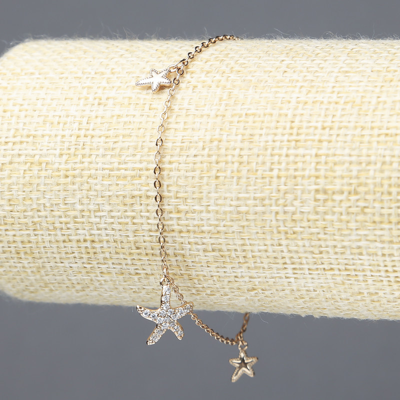Xuping Bracelet, 18K Gold-Plated with White Rhinestones, Thickness 1.5mm+/-, Length 18-20cm+