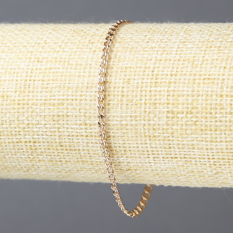 Xuping Bracelet, 18K Gold-Plated, Thickness 3mm+/-, Length 18cm+