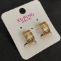 Xuping Earrings 18K Gold Plated 15x8mm +